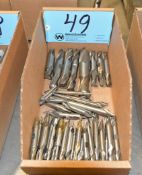 Lot-Double End Mills and Center Drills in (1) Box