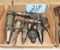 Lot-(8) CAT40 Taper Tool Holders in (1) Box