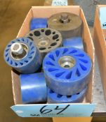Lot-Various Durasoft Rollers in (1) Box