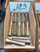 Lot-(14) R8 Collets in (1) Box