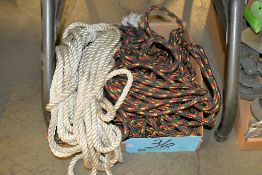 Lot-Ropes in (1) Box Under (1) Table