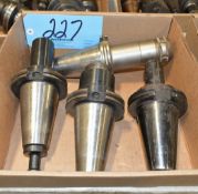 Lot-(4) CAT50 Taper Tool Holders in (1) Box