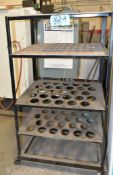 Combination 40 and 50 Taper Tool Holder Cart