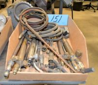Lot-Various Oxygen/Acetylene Torches in (1) Box