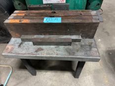 Lot-Die Press Setup Bars with Stand