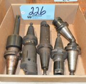 Lot-(6) CAT40 Taper Tool Holders in (1) Box