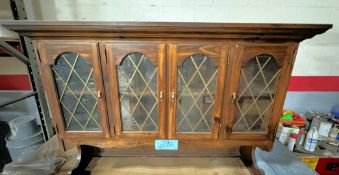 Lot-(2) Various Cabinets on (1) Cart