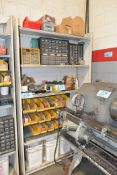 Lot-Various Hardware on (1) Section, (Shelving Not Included)