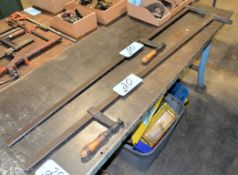 Lot-(2) Ulmia Model MS67, Bar Clamps