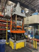 500 Ton Hydraulic 4-Post Press Double Action Press with Cushion, 35