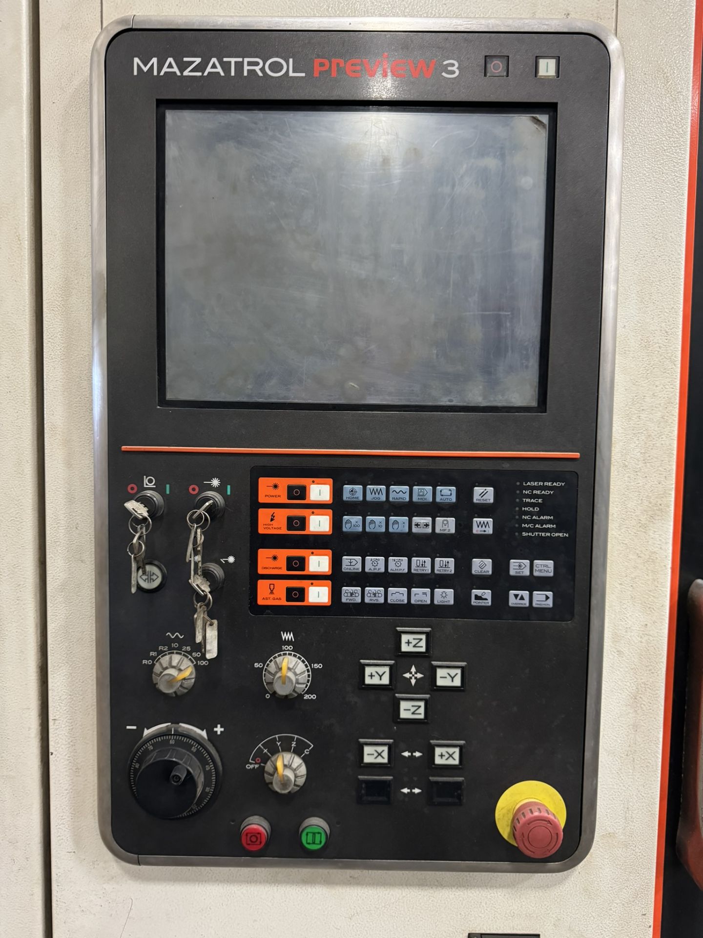 Mazak Model Optiplex 3015 Nexus Co2 Laser, 2.5 KW, 60" x 120", Dust Collector, Chiller (2015) - Image 12 of 17