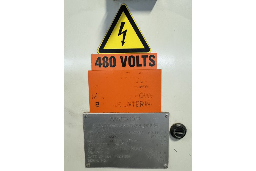 Ransoff Electric Parts Washer, 20" Belt Width, Extra Filters (2009) - Image 7 of 9