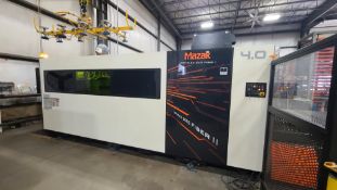 Mazak CNC Fiber Laser Cutting System Model Optiplex 3015, 4 KW, 60