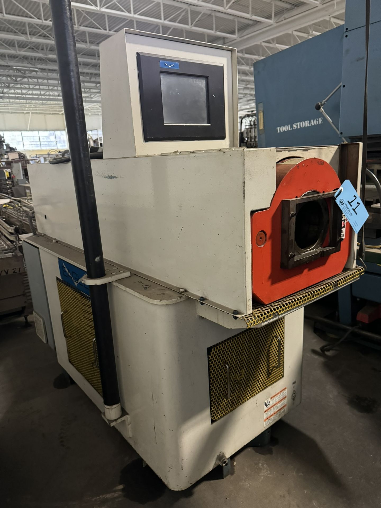 Eagle Model I/O 3000, CNC Tube End Sizer, PLC Control - Image 2 of 6