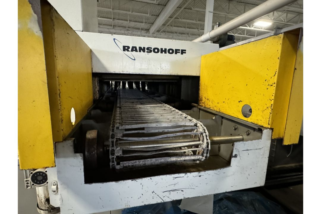 Ransoff Electric Parts Washer, 20" Belt Width, Extra Filters (2009) - Image 3 of 9