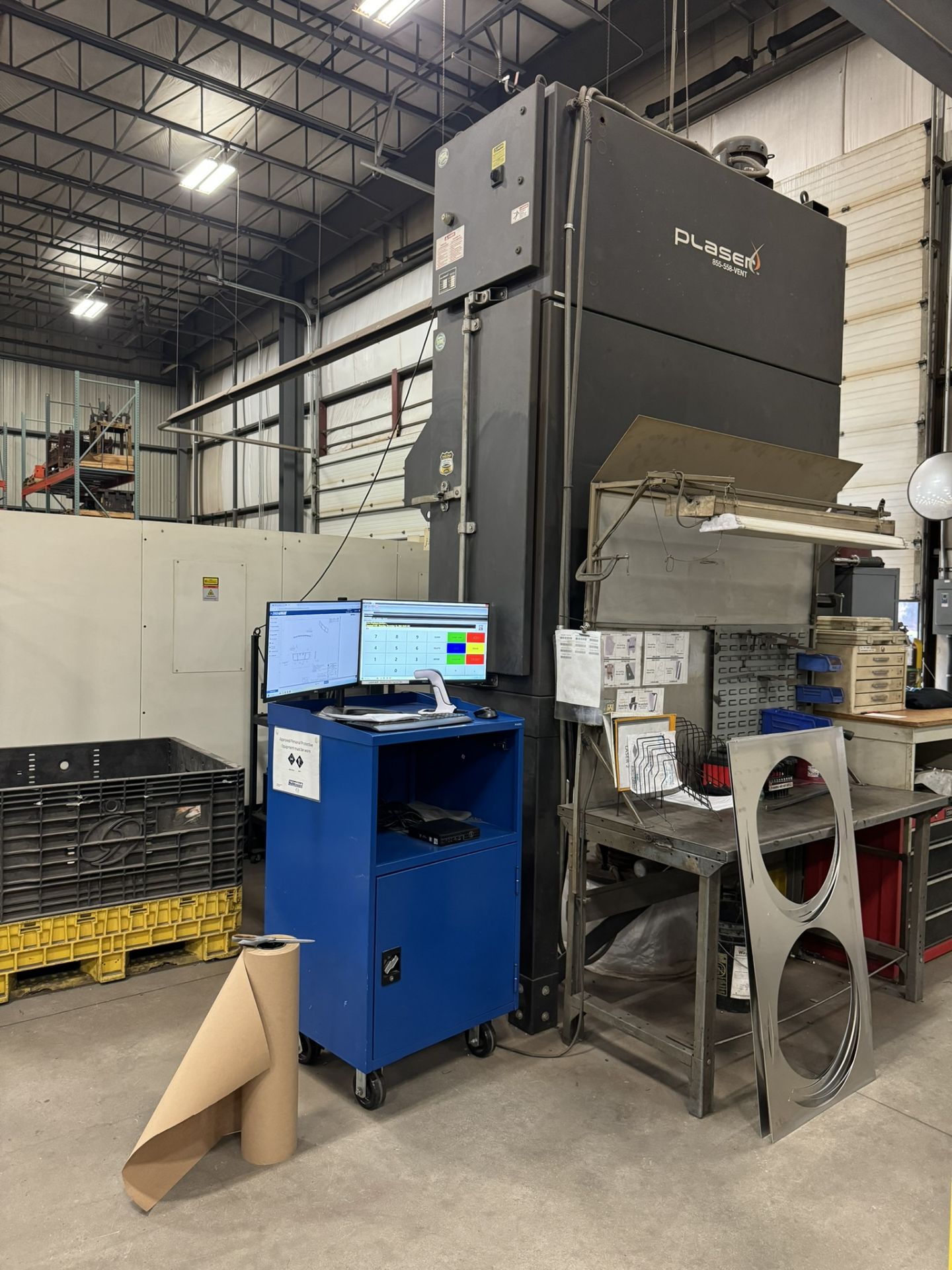 Mazak Model Optiplex 3015 Nexus Co2 Laser, 2.5 KW, 60" x 120", Dust Collector, Chiller (2015) - Image 16 of 17