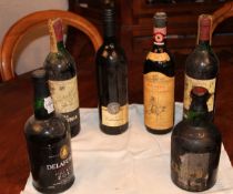 Weinpaket 10 Flaschen, verschiedene Jahrgänge, Sorten und Winzer