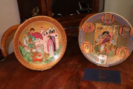 2 Jahresteller Heinrich Villeroy und Boch Jahrgang 1980 und Jahrgang 1982