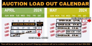 AUCTION LOAD OUT INFO