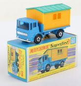Matchbox Lesney Superfast MB-60 Office Site Truck, Transitional model