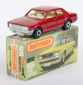 Matchbox Lesney Superfast MB-55 Ford Cortina with RED body