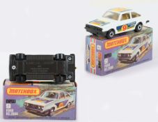 Matchbox Lesney Superfast MB-9 Ford RS2000 Escort with rare GREY base