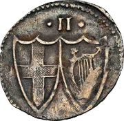 NGC VF 35 Commonwealth (1649-60)  Halfgroat  S-3221,  