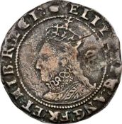 NGC VF Details (1558-1603) Sixpence 1593 S-2578B 
