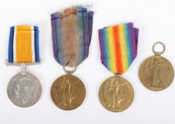 4x WW1 British Medals