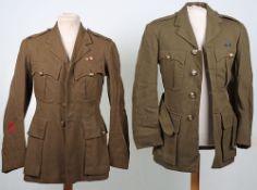 British Army Officers Service Dress Tunics