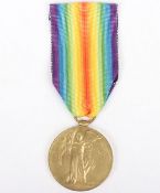 Great War Victory medal to an Officer