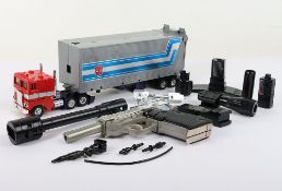 Vintage G1 Transformers Optimus Prime and Megatron action figures Takara Hasbro 80s, 