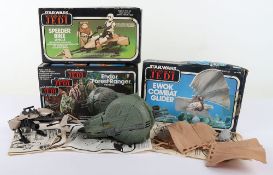 Vintage Star Wars Return of the Jedi Vehicles Kenner,