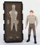 Vintage Star Wars Last 17 Han Solo and Carbonite Block action figure Kenner, 