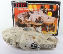 Vintage Star Wars Return of the Jedi Millenium Falcon Palitoy Boxed,
