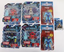 Seven Masters of the Universe boxed action figures,  £20r