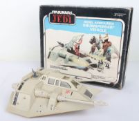 Vintage Star Wars Return of the Jedi Rebel Armoured Snowspeeder vehicle, 1983 Boxed Meccano,