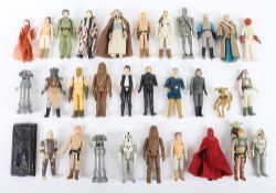 Thirty One Vintage Star Wars loose figures Kenner, 