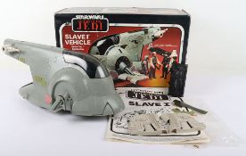Vintage Star Wars Return of the Jedi Slave One Boba Fetts Spaceship Vehicle Boxed Meccano, 
