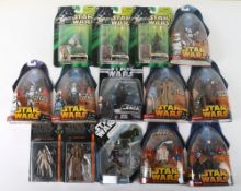 Fourteen Star Wars 3.75 Carded action figures, New sealed, Hasbro, 
