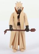 Scarce Vintage Star Wars Tusken Raider Hollow Tubes Cheeks action figure Kenner, some play wear, 