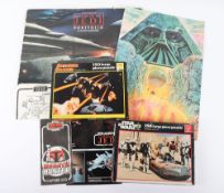 Vintage Star Wars Artwork, Portfolio, Puzzles, Poster, instructions, Capture log,