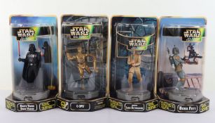 Star Wars Power of the Force Mint carded Epic Force set of 4 Kenner action figures, 