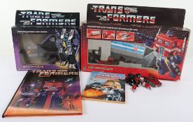 Vintage G1 Boxed Transformers, Gobots, Annuals Takara, Hasbro, Bandai, 80s. 