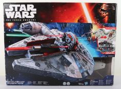 Star Wars The Force Awakens Millenium Falcon with figures Disney Hasbro Nerf Boxed Hasbro 2015, 