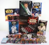 Star Wars Collection of Memorabilia Ephemera and Collectables with rare stationary set, 