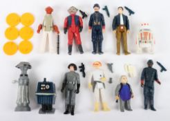 Vintage Star Wars Eleven loose action figures Kenner, 