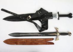 Two Xena Warrior Princess Swords Replicas from the TV Programme,