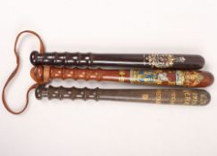 WW1 Special Constabulary Truncheons