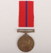 A single 1902 Metropolitan Police Coronation Medal